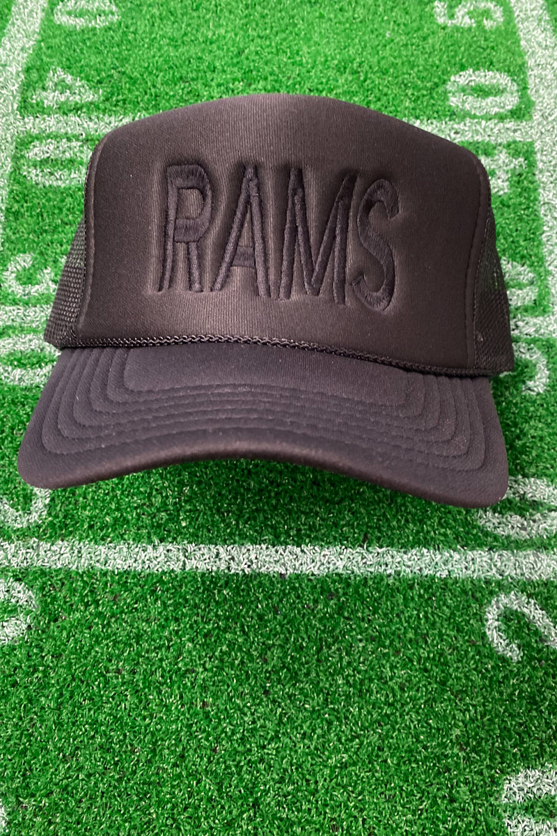 Rams Trucker Hats – Rust & Ruffles
