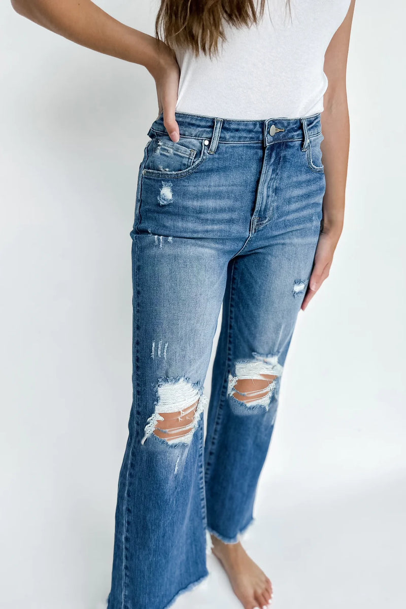 URBAN DISTRESSED CROP JEAN – BLAKELEY BRAND