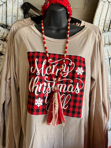 Merry & Bright Tassle Necklace