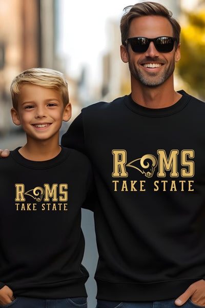 Rams Take State Sweatshirt