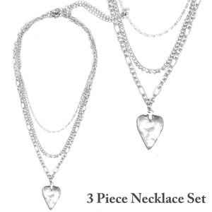 Love Always 3 Necklace Set