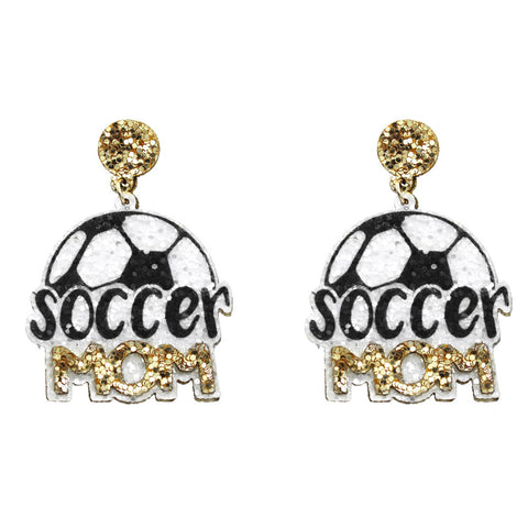 Soccer MOM Earring