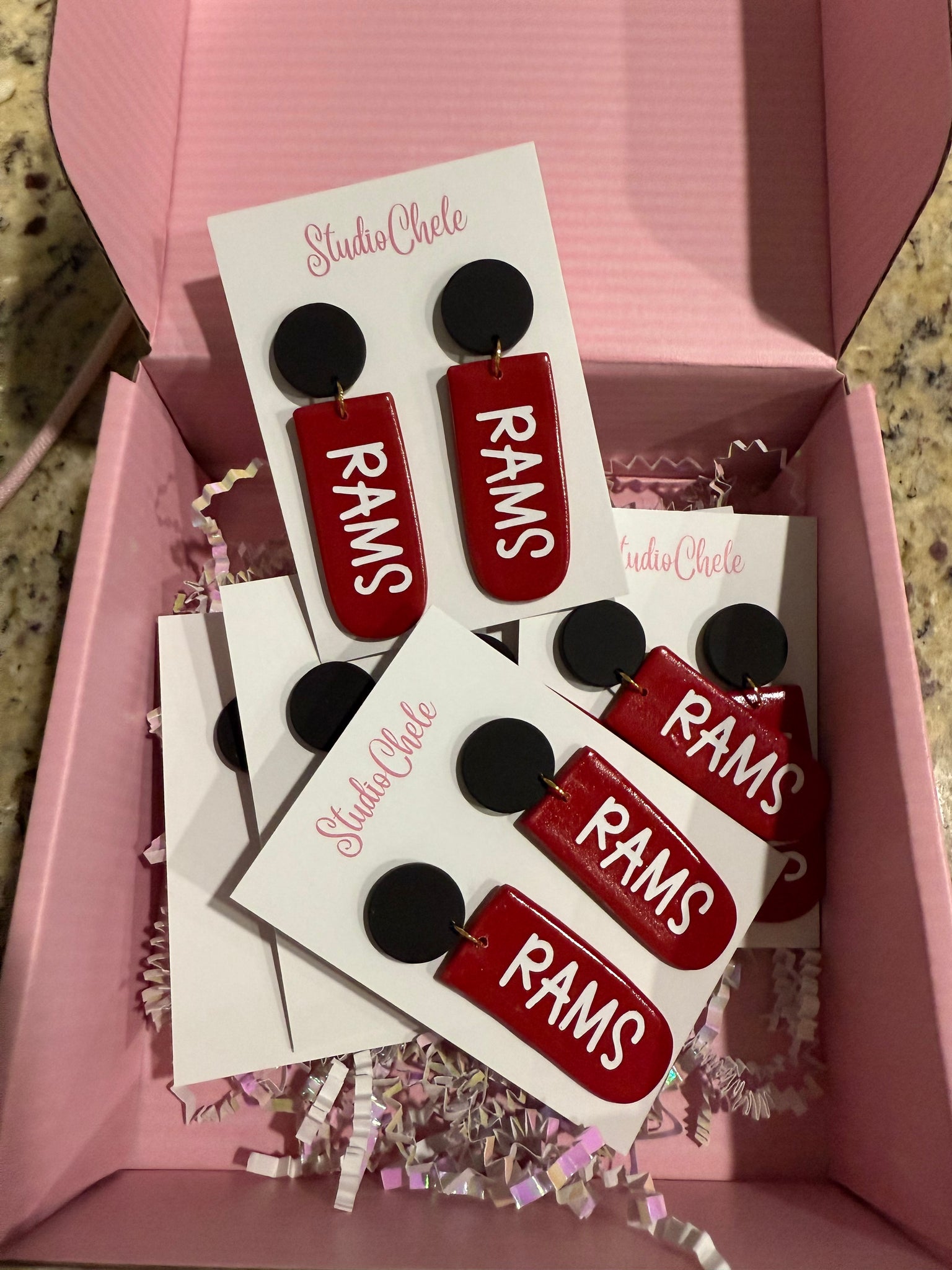 Owasso Rams Earrings