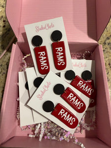 Owasso Rams Earrings