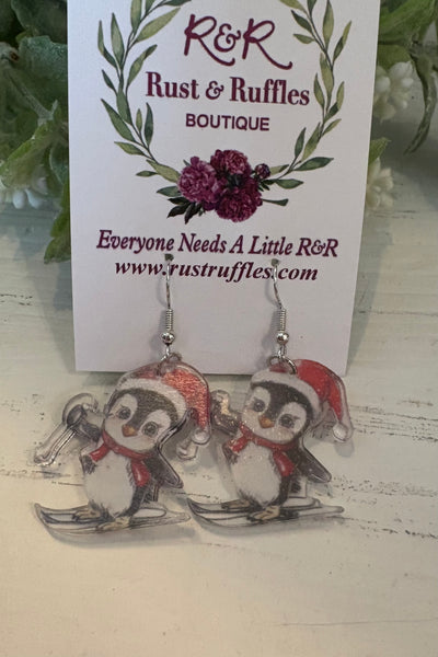 Classic Christmas Lane Earrings