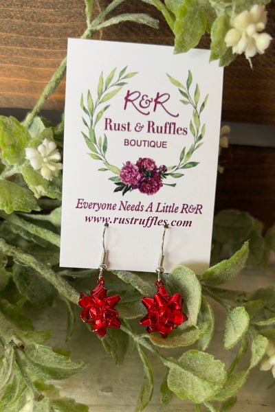 Merry Christmas Lane Earrings