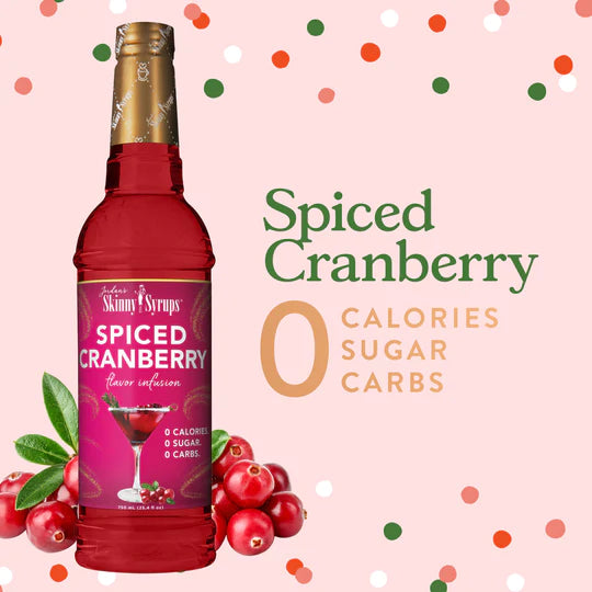 Sugar Free Spiced Cranberry Flavor Infusion Syrup
