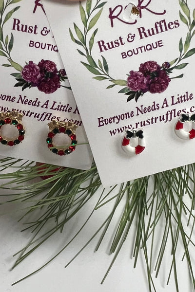 Merry Christmas Lane Earrings