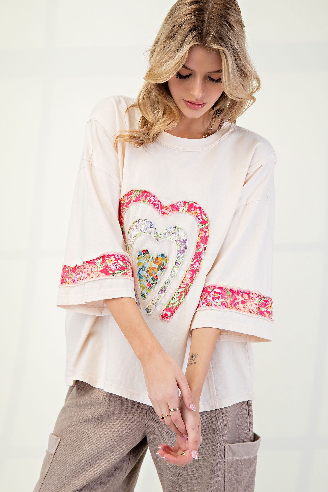 Patch Me Pretty Knit Top