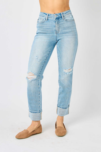 Judy Blue Boyfriend Midrise Jeans