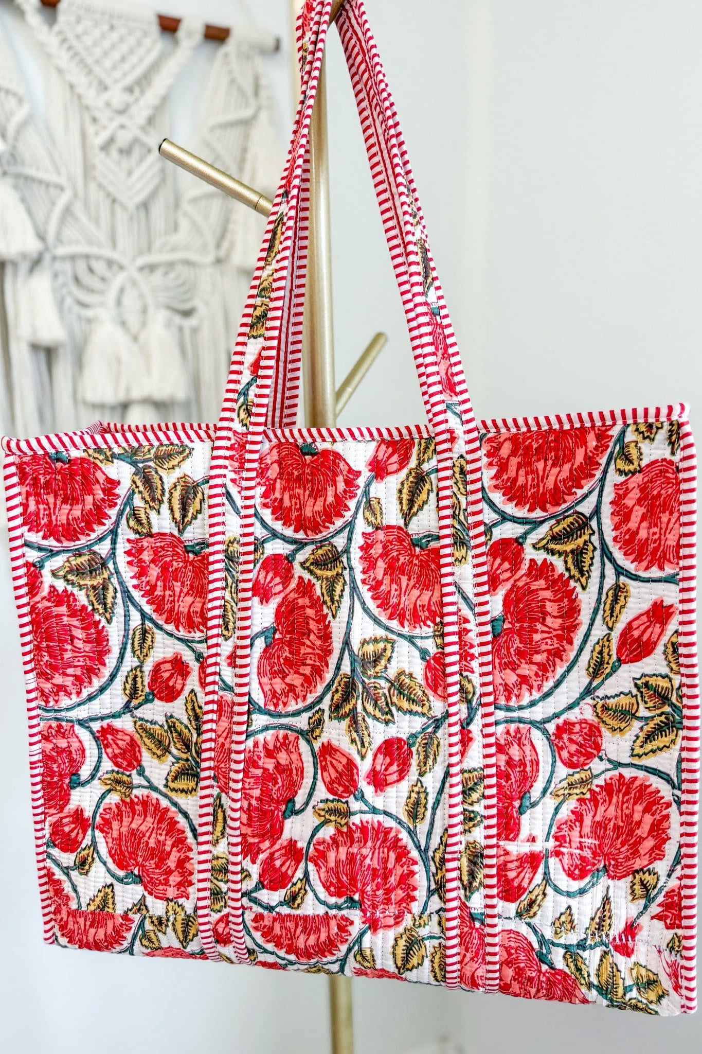 Quilted Tote Bag