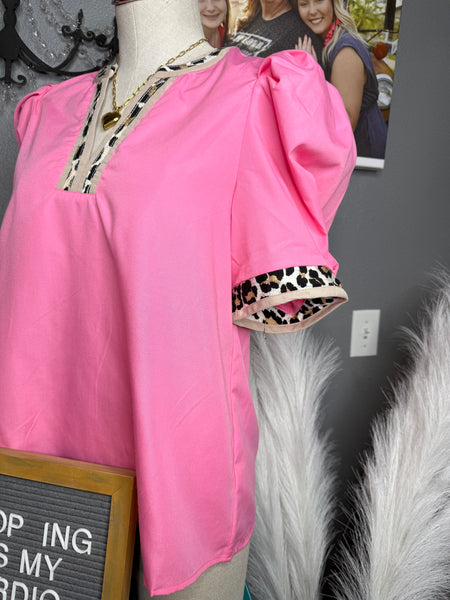 Wild About Pink Top
