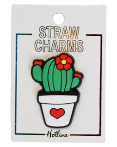 Cactus Straw Charms