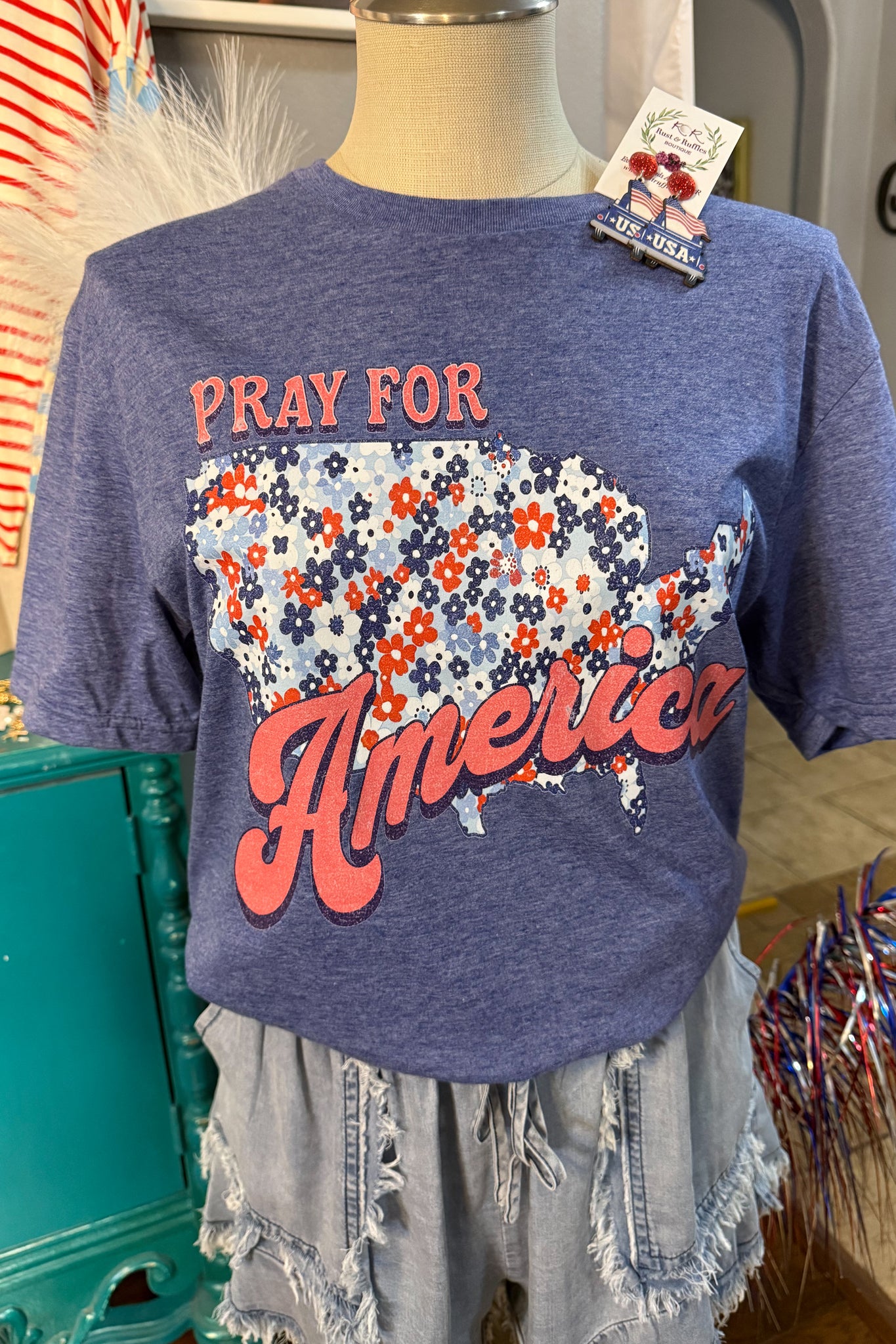 Pray For America Tee