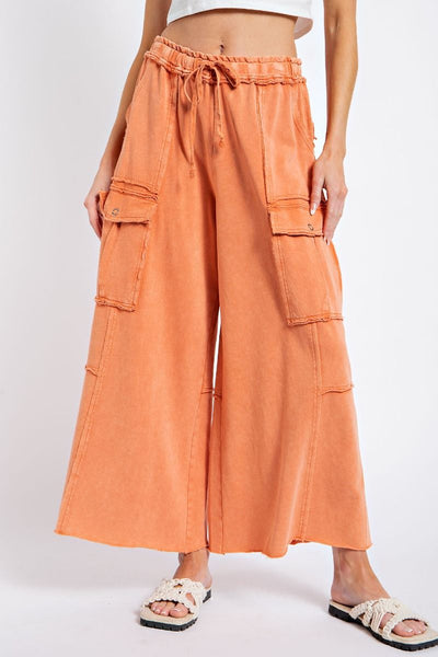 Faded Rust Utility Mineral Washed Pants