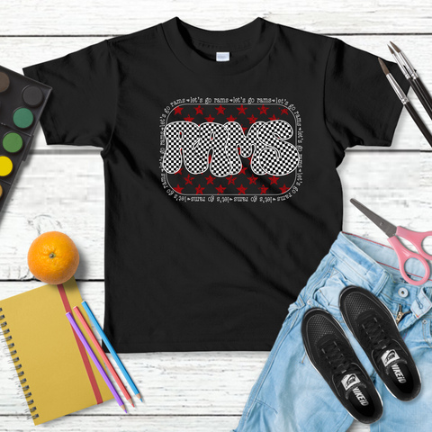 Checkered Starry GameDay - All Schools