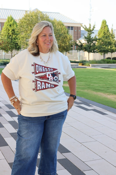 Owasso Rams Pennant Tee
