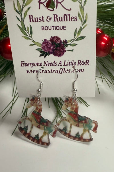 Classic Christmas Lane Earrings