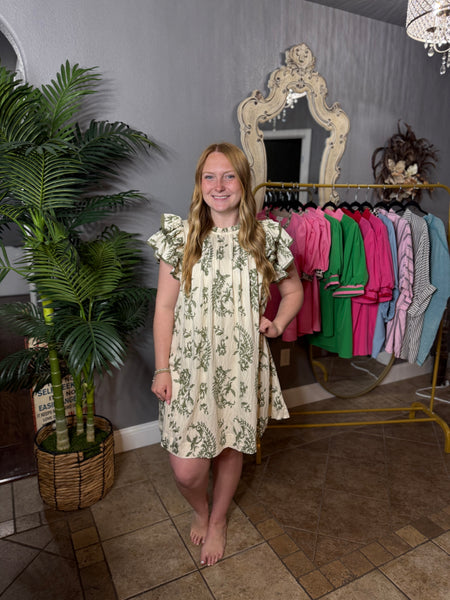Meadow Muse Ruffle Dress