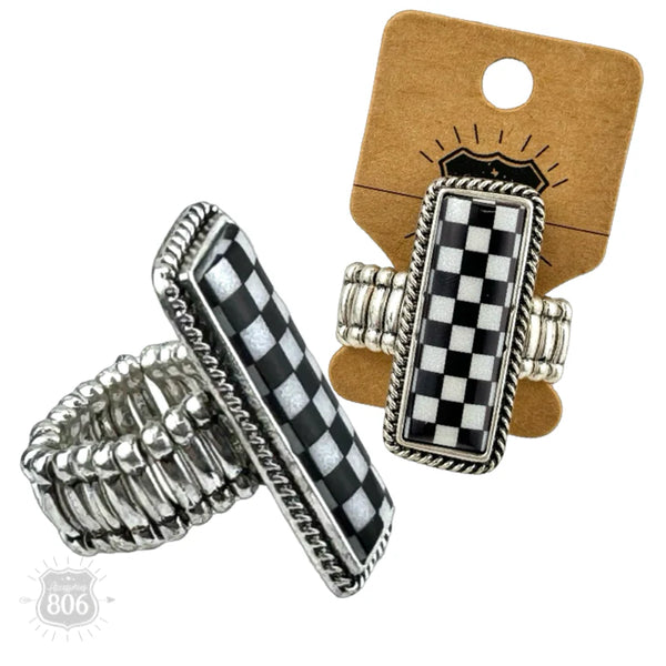 Checkerboard Ring
