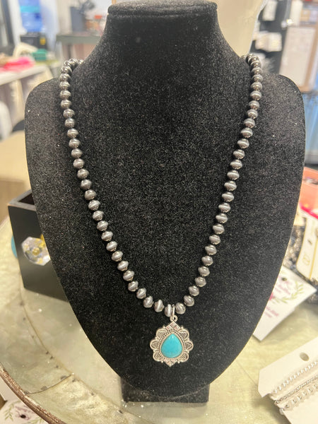 Western Turquoise Necklace