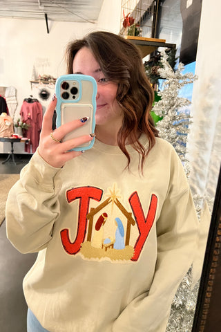 Joy Nativity Sweatshirt