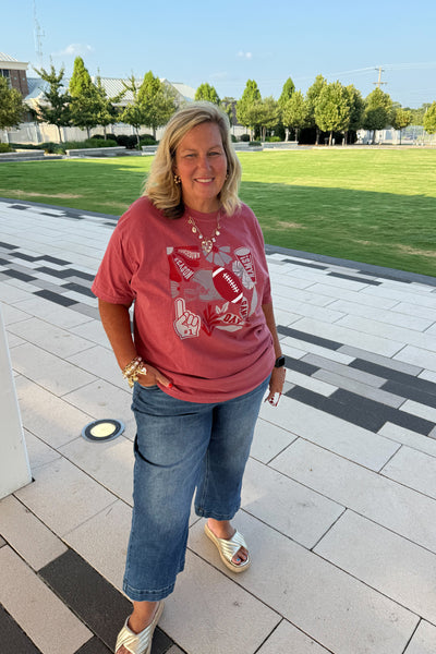 Boho Touchdown Season Tee