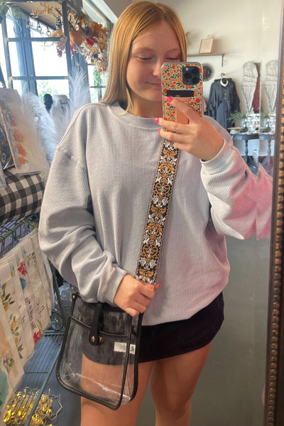 Black Clear Crossbody 2 Styles