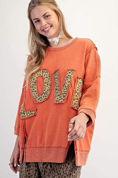 Wild About LOVE Pullover