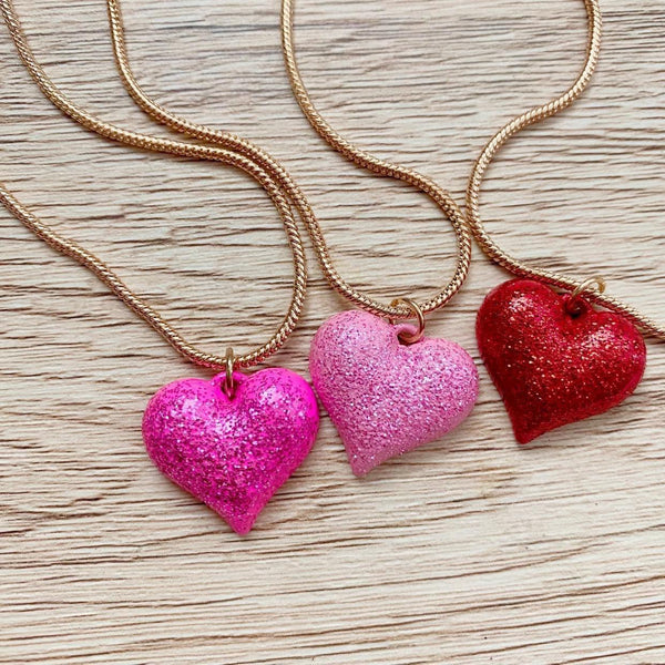 Heart Necklace - 3 Colors