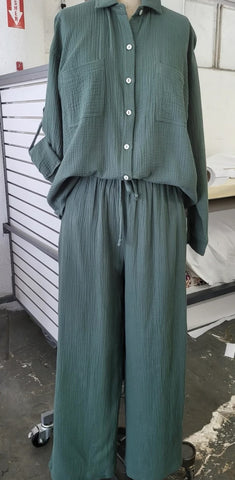 Deap Teal Gauze Set