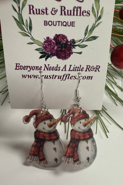 Classic Christmas Lane Earrings