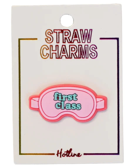First Class Straw Charms