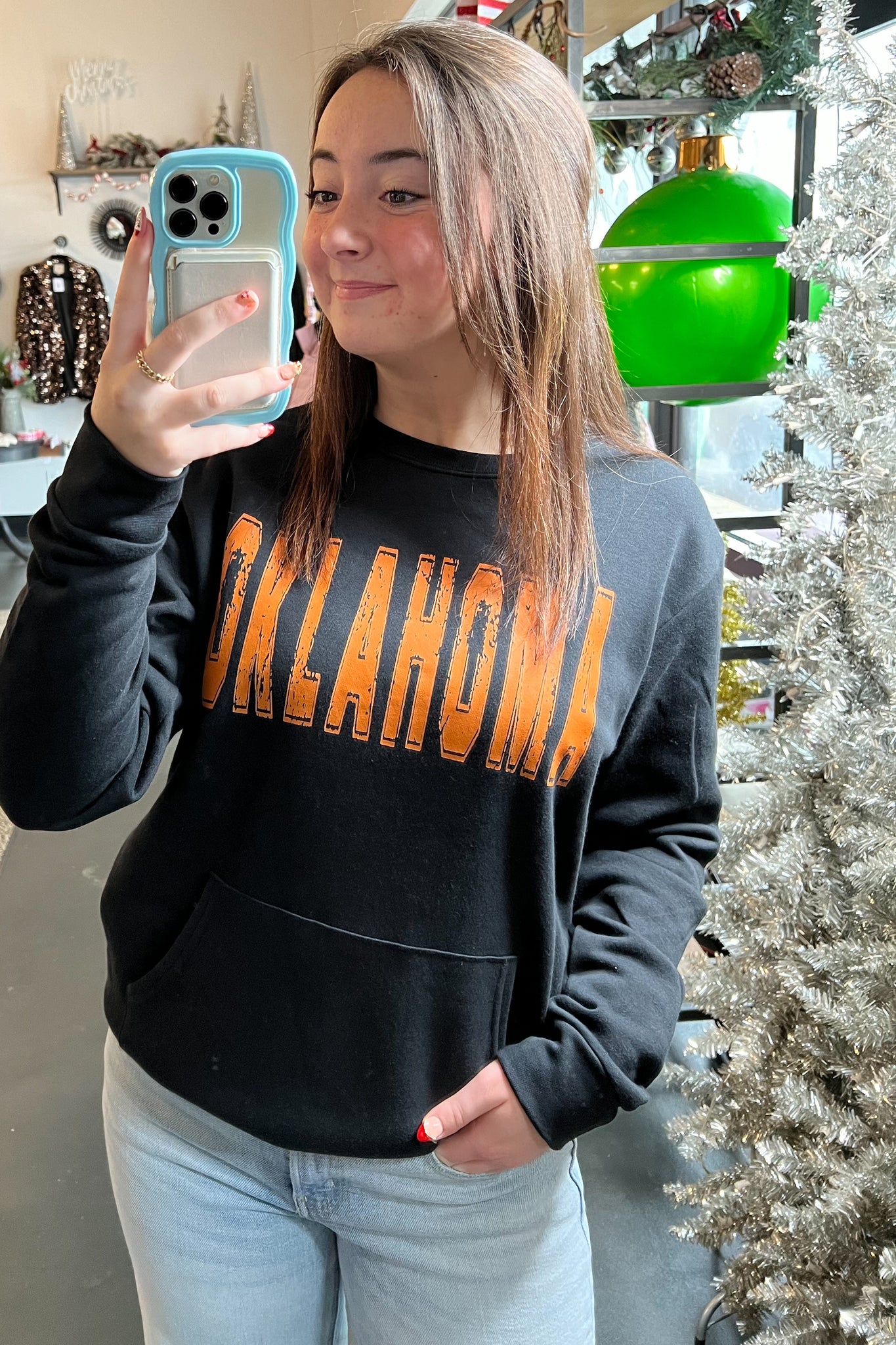 Oklahoma Black Sweatshirt
