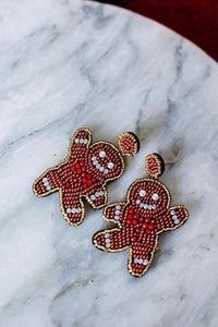 Gingerbread Earrings