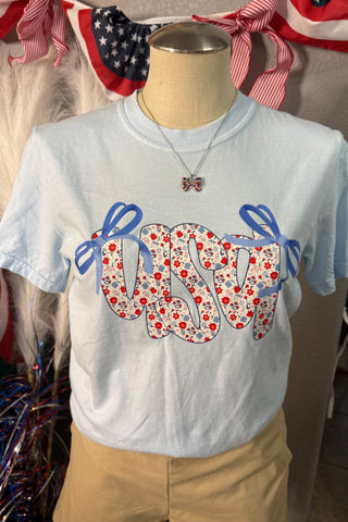 Blooming USA Tee