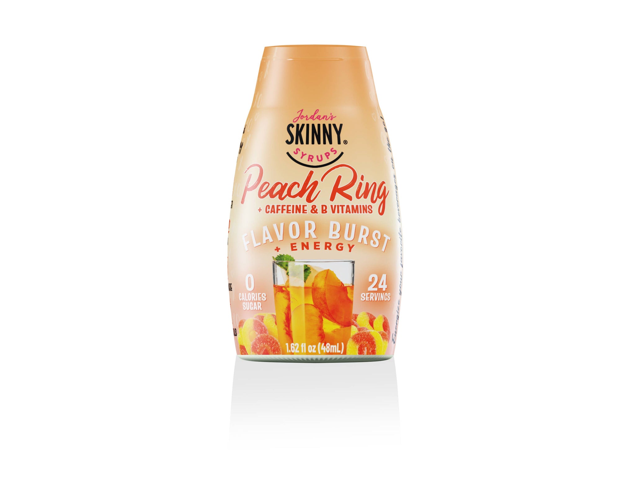 Sugar Free Peach Ring + Energy Skinny Syrup