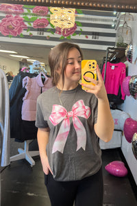 Pink Bow Tee