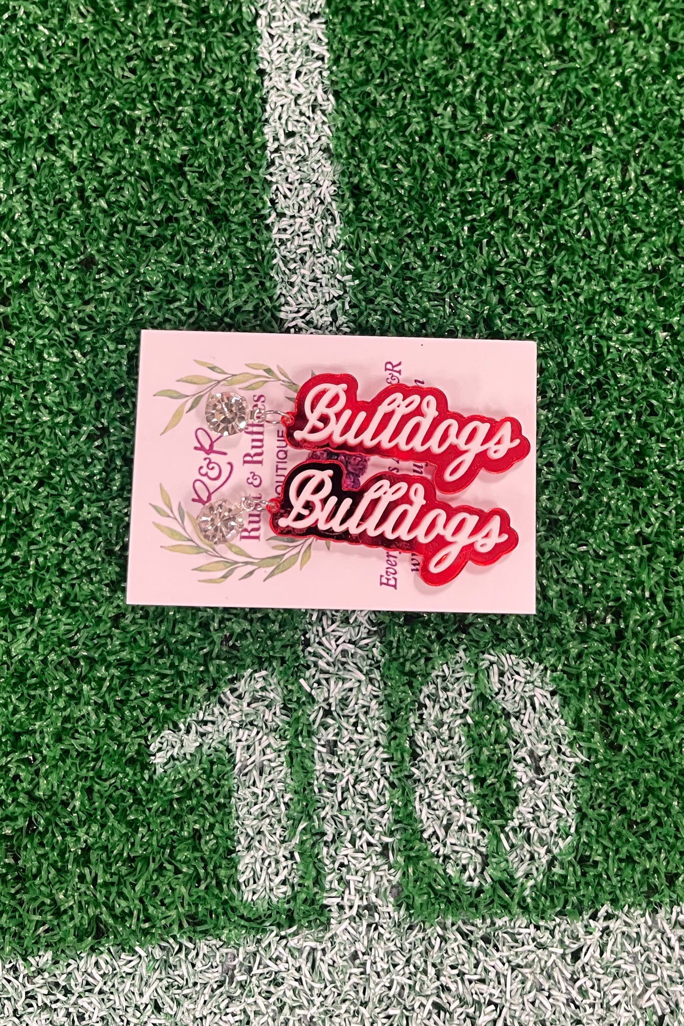 Bulldogs Earrings