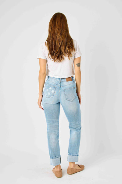 Judy Blue Boyfriend Midrise Jeans