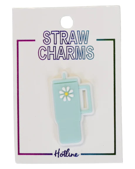 Mint Tumbler Straw Charms