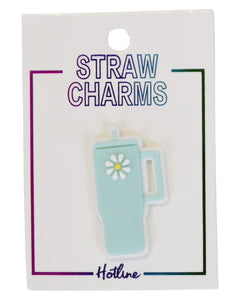 Mint Tumbler Straw Charms