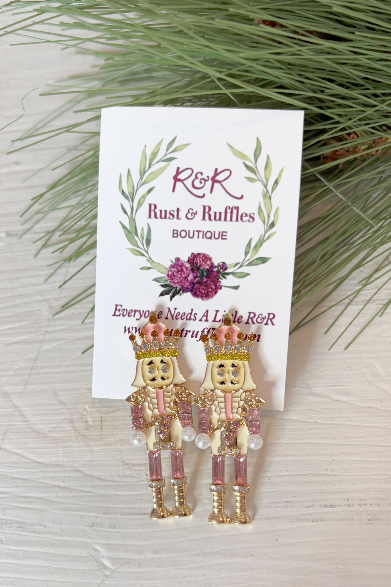 Blingy Nutcracker Earrings