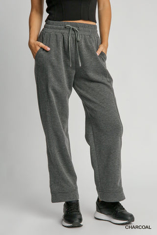 Charcoal Luxeknit Pants