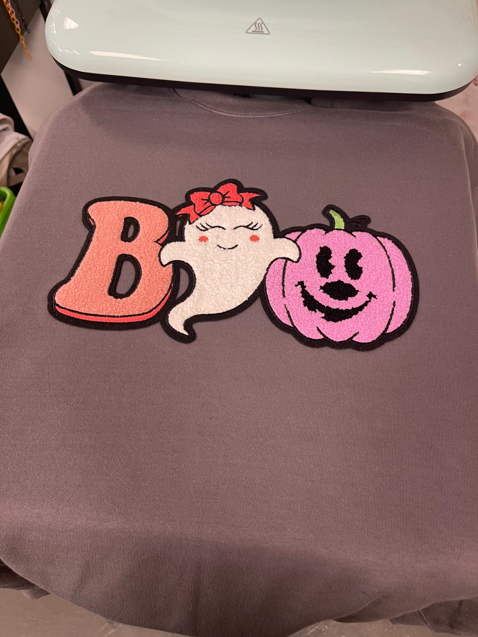 Boo Patch Sweatshirt