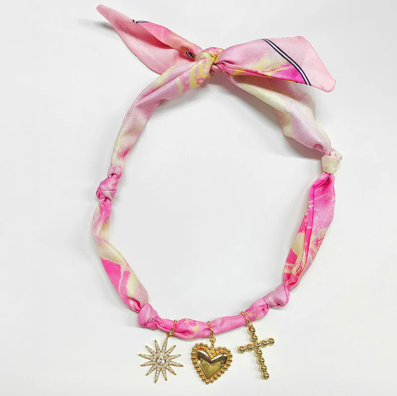 Faith & Flair Scarf Necklace