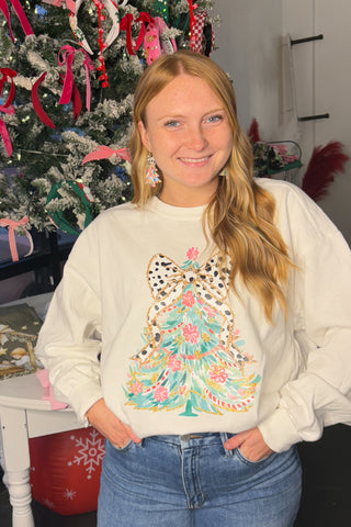 Glitz & Glam Tree Sweatshirt