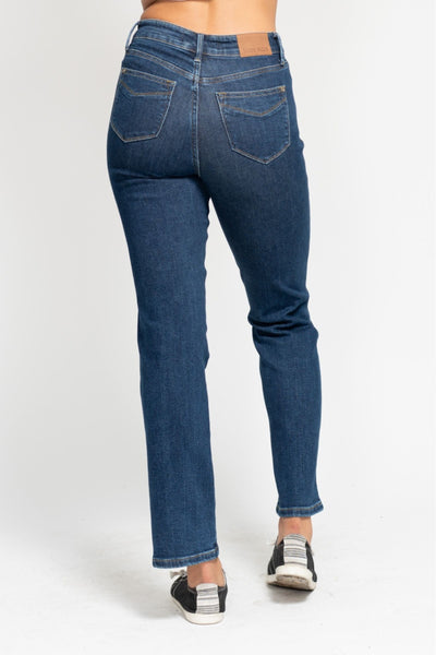 Judy Blue Tummy Control Classic Straight Jeans