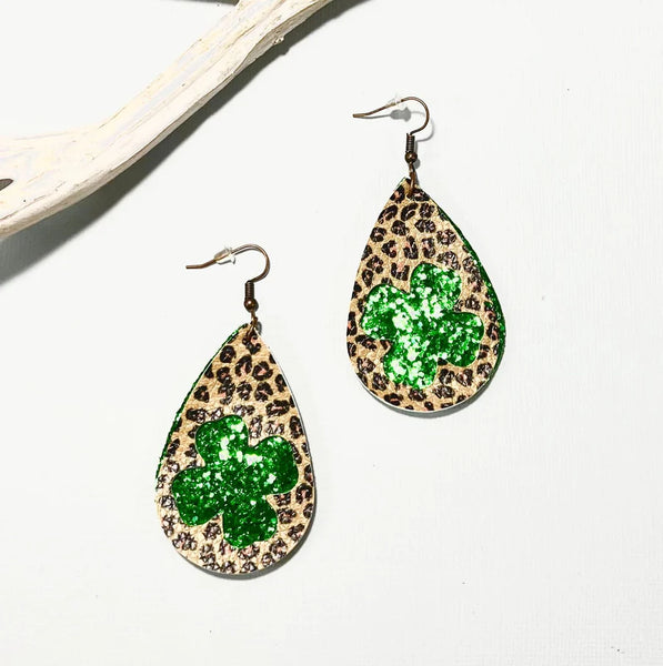 ☘️ Lucky To Have You St. Patrick's Earrings