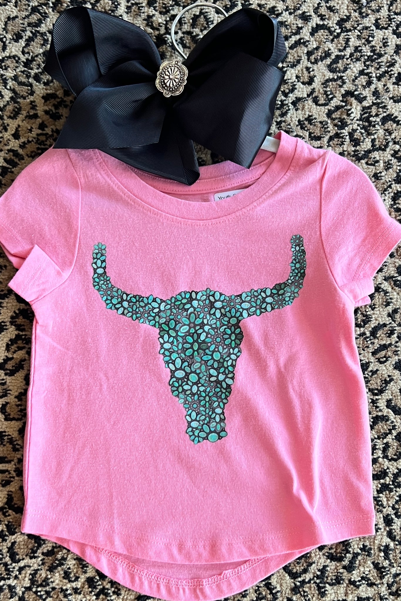 Youth Concho Skull Head